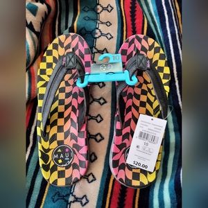 Maui & Sons Mens Size 10 Flip Flop Thong Sandals Shoes Hawaii Beach Surf New
